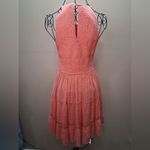 ZARA Womens Cotton Blend Soft Coral Orange Tank Sleeveless Dress Size Small S Photo 3