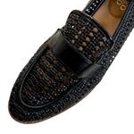 Franco Sarto EUC Halton2 Woven Loafers
Black Size 10 Photo 1