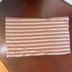 Topshop Preppy Stripe Tube Top Strapless Crop Top Size 6 Soft Knit Photo 6