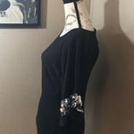 Studio Y  size medium black knit pull over silver Photo 4