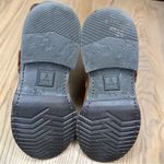 Frye Veronica Tanker Cognac Brown Leather Buckle Detail Combat Boots Photo 5