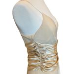 Adrianna Papell Silk Draped Surplice Wrap Cocktail Dress Vintage 90’s Photo 7