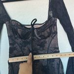 House Of CB ‘Delilah’ Black Long Sleeve Lace Maxi Dress NWOT Size S Photo 7