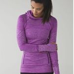Lululemon Rest Less Hoodie Violet Long Sleeve Top Purple Heathered Size S Photo 0