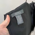 Y2k DressBarn Collection Black Ruffled Bow Sequin Asymmetric Maxi Dress Sz 10 Photo 5