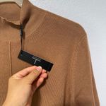 Tahari  Brown Short Sleeve Sweatshirt Photo 7