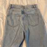 PacSun  high rise straight patch jeans Photo 3