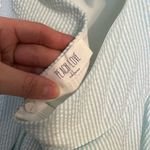 Peach Love California MD Peach Love blue white stripe halter A line dress Photo 6