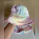 ZARA Pastel tie dye two bucket hats. Size Mesium Photo 2