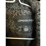 London Fog  charcoal grey pea coat Photo 1