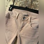 American Eagle  Outfitters Crop Jeggings Pink Denim Stretch size 00 Photo 1