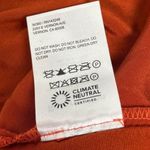 Reformation Women's Orange Velour Velvet Twist Front Strapless Tube Top Size 2 Photo 7