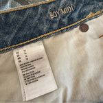 American Eagle NWT  jean SHORTS Boy Midi Stretch SZ 14 Photo 6