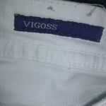 Vigoss 31x31 5 Riveted Flap Pocket White Straight Leg Jeans Photo 10