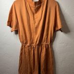 Zenana Orange romper size Medium. Photo 3