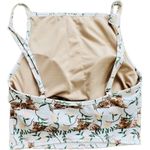 Kortni Jeane  Squares Up Tiger Jungle Tropical S Swimsuit Bikini Beach Swim Surf Photo 2