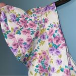 SheIn Floral Print One Shoulder Ruffle Hem Dress Size 2X Photo 4