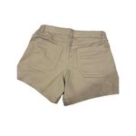 Nautica Women's Pull-On Shorts Stone Mid-Rise Soft Stretch Denim M Photo 1