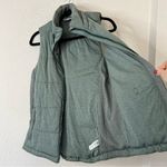 Athleta  Jasper Green Zipper Closure Puffer Vest Women’s Size Small Photo 4