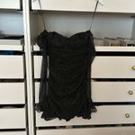 Cleo centric (vintage shop) Siya Glitter Mini Dress black in size small Photo 2