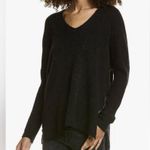 All Saints Rhoda V Neck Sweater Alpaca Wool Blend Black Size small Photo 1