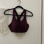 Lululemon Run Times Bra maroon color Photo 1