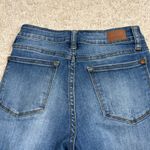 Judy Blue  Distressed Relaxed Fit Mid Rise Medium Wash Denim Jeans Women Size 26 Photo 8