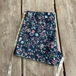 Gap Womens Shorts Size 2 Regular Khakis Summer Navy Blue Floral Print Photo 4
