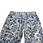 Current/Elliott Current/Elliot X DVF The Classic Skinny Blue White Floral Printed Jeans Size 32 Photo 6