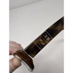 Fendi Eyeglasses F767 205 Brown Wood Grain Italy 52•15 140 FRAMES ONLY Photo 4