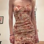 Sky to Moon Mini Paisley Bodycon Dress Photo 1