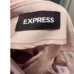 EXPRESS  Pale Pink Bermuda Extreme High Rise Belted Shorts Size 4 NWT Preppy Photo 5