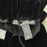 Eileen Fisher Black Velour Jogger Pants Rayon Silk Small Photo 4