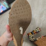 Adrienne Vittadini Patterned Wedges Size 9 Photo 2