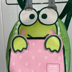 Lounge Fly 💕💚 Sanrio X Keroppi 3D Gingham Mini Backpack 💕💚 Photo 1