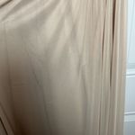 David's Bridal David Bridal Elegant One-Shoulder Beige Dress 8 Photo 5