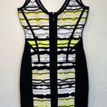 Herve Leger Rachael Striped Ripple Bandage Dress S Photo 12