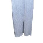 NWT Anthropologie Gray Knit Mock Neck Long Sleeve Ribbed Maxi Dress Size 1X Tan Photo 10