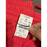 J.Crew NWT  Size 22 Mercantile Women Drawstring Pant‎ Pink Guava Plus Size Linen Photo 2
