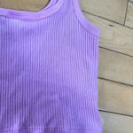 Old Navy  Pink Ribbed Crop Tank Top Size Small Photo 6