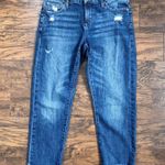 joe's jeans JOE’S • Ex-Lover Crop jean boyfriend mid rise frayed hem fringe distressed ankle Photo 0
