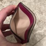 Kate Spade Sylvia Croc-Embossed Cardholder Berry Blitz Photo 6