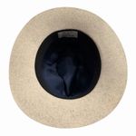 Anna & Ava Women's 100% Wool Fedora Hat Neutral Wide Brim Western Rancher Boho Photo 6