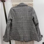 ZARA Gray Plaid Blazer Coat Photo 1