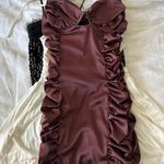 Windsor Satin Mini Dress Photo 0