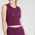 Athleta  Ujjayi Crop Tank size Medium Photo 0