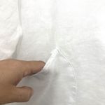 Cynthia Beachwear White Linen Cover Up Tunic Size M Size M Photo 8