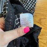 Anthropologie The Essential Slim Cropped Trousers black print Pants Size 4 Photo 7