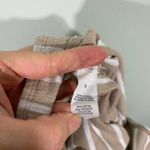 Aerie  Women's Tan & White Striped Sleeveless Jumpsuit Size M Photo 5