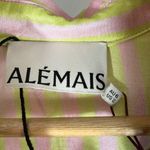 Alemais Diaz Stripe Midi Shirtdress Multi Color Size US 2 Photo 2